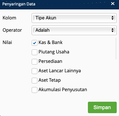 Arus Kas Langsung Tipe Akun