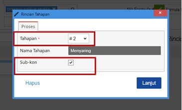 Isi Tahapan