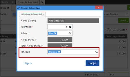Isi Bahan Baku
