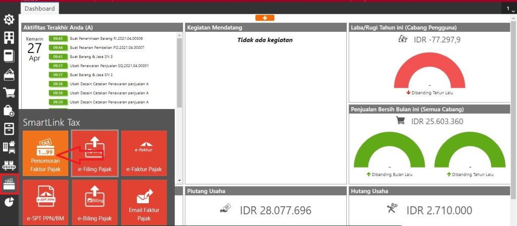 Penomoran Faktur Pajak