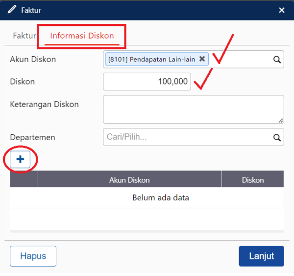 Diskon Pembayaran Pembelian