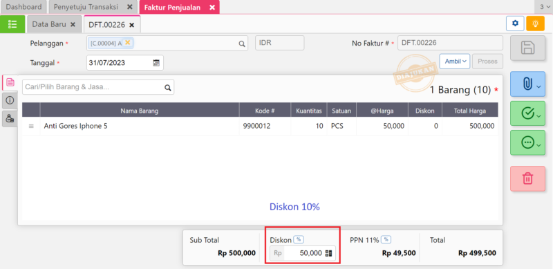 Ketentuan Persetujuan 2