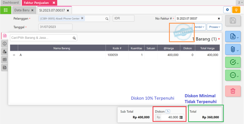 Ketentuan Persetujuan 5