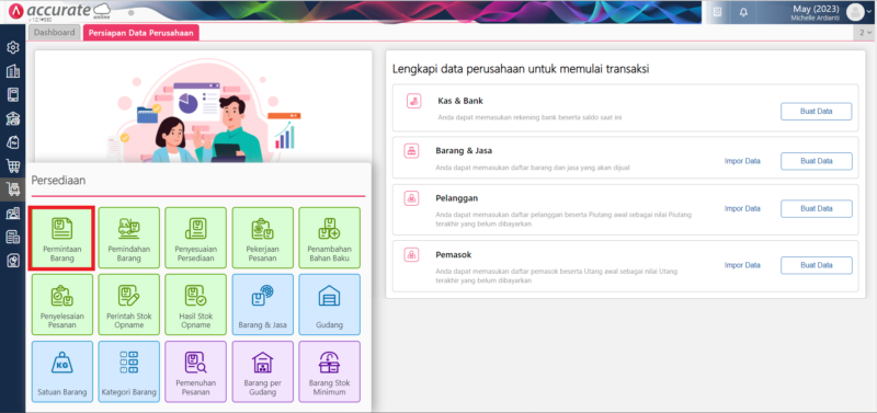 Permintaan Barang