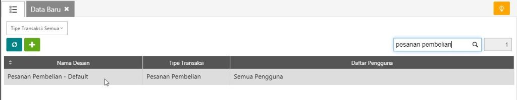 Memilih Desain Cetakan - Menampilkan Tanggal Jatuh Tempo