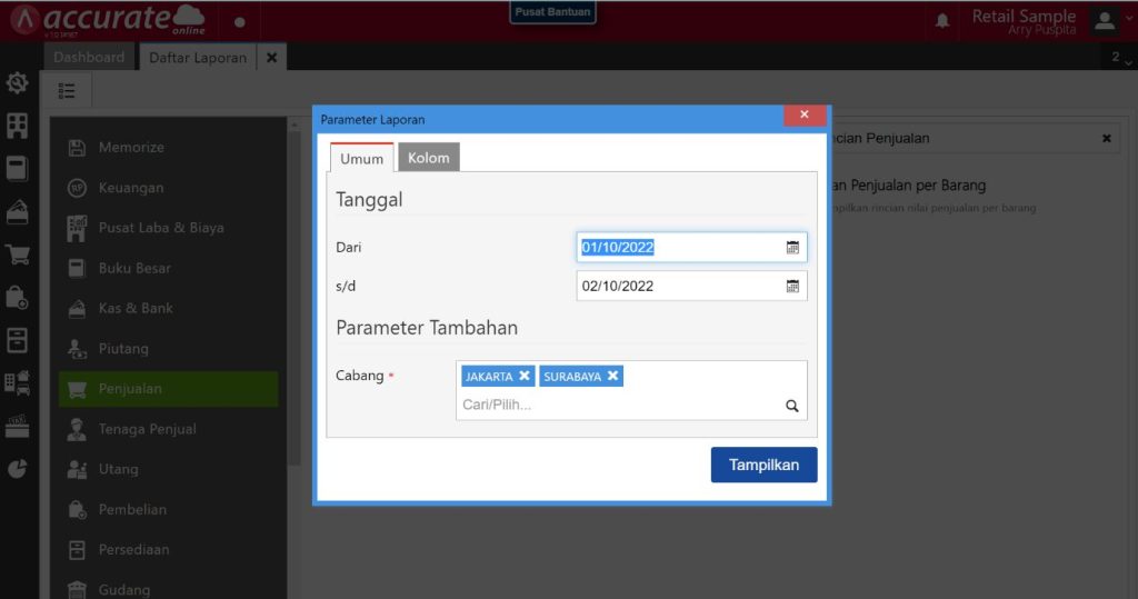 Menampilkan Informasi 3