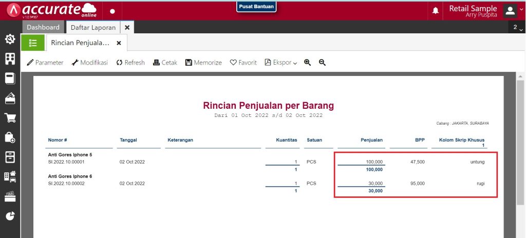 Menampilkan Informasi 7