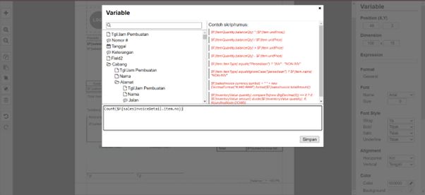 Menampilkan Jumlah 5