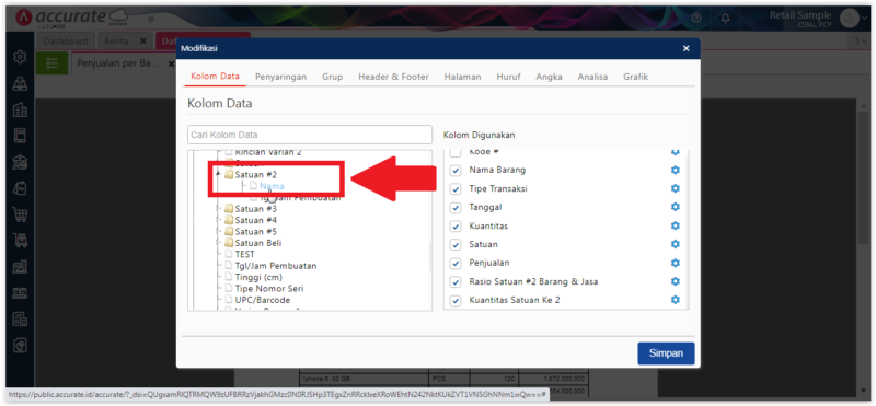 Menampilkan Kuantitas 4