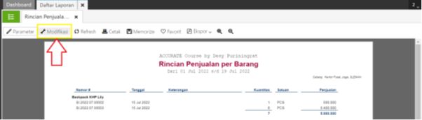 Menampilkan Margin 3