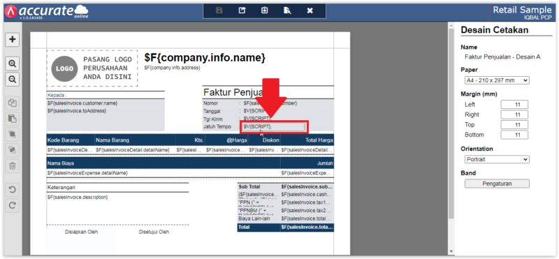 Menampilkan Tanggal 4