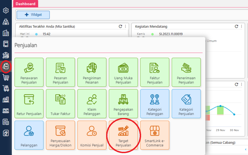 Mengaktifkan Fitur 3
