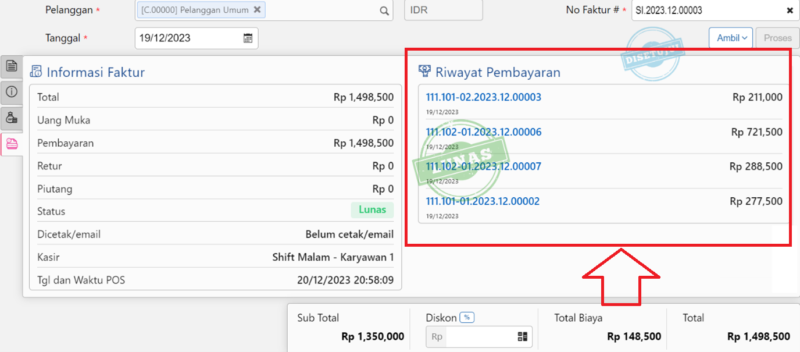 Pencatatan Transaksi 9