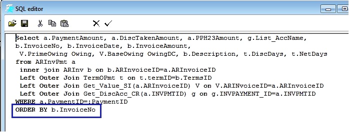 Preview / Cetak Sales Receipt, Urut Berdasarkan Nomor Invoice - Accurate 5
