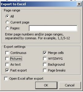 Error "The following error(s) have occured: PasteSpecial method of Range class failed" saat export laporan ke excel - Accurate 5