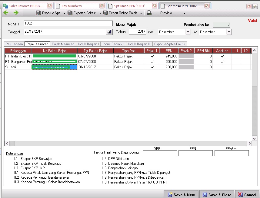 Export Nomor NIK ke E-faktur untuk customer NPWP 000000000000000 - Accurate 5