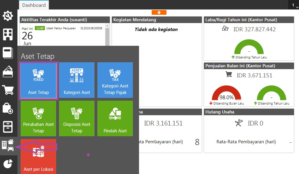 Import Saldo Awal Aset Tetap
