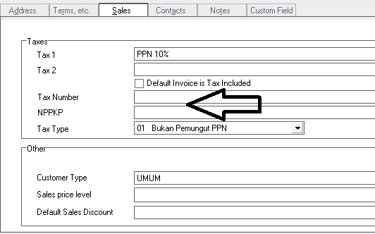 Faktur Pajak Digunggung di E-Faktur - Accurate 5