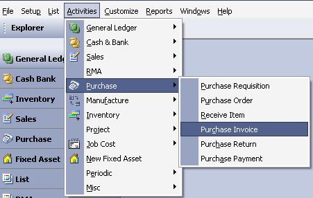 Penginputan PPh 22 di Purchase Invoice - Accurate 5